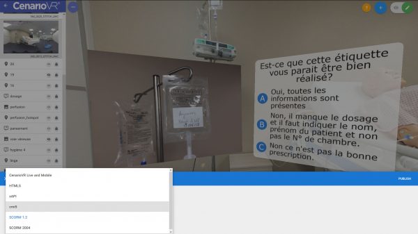cenarioVR format publication