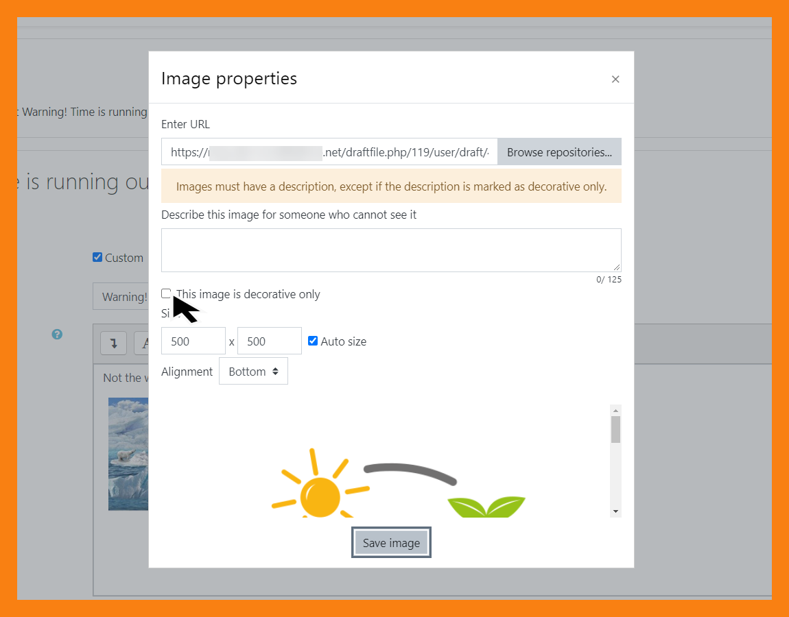 accessiblite atto moodle