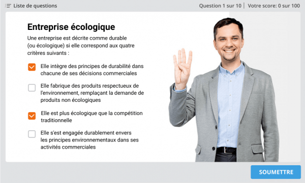 Créez des évaluations interactives