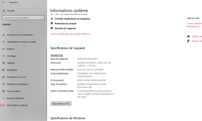 Installation iSpring Suite Max : Connaître le nombre de bits de son système d’exploitation