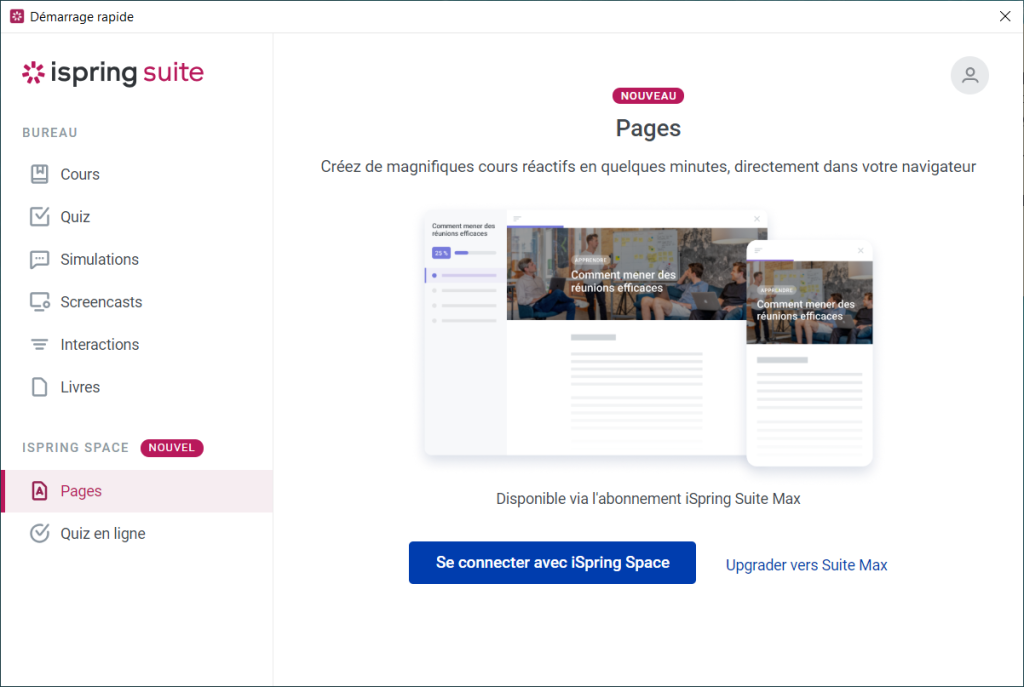 Ispring Pairing Tutoriels iSpring Suite Max : Installer iSpring Suite et iSpring Space ...