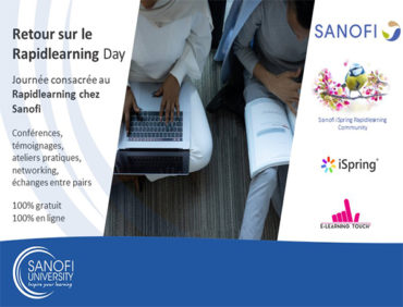 Collaboration Sanofi – E-learning Touch’ pour une journée dédiée au Rapid Learning
