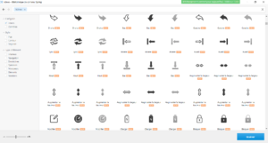 ispring bibliothque icones fleches