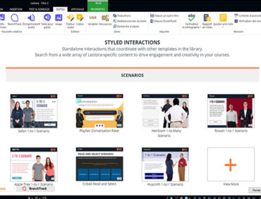 Sortie Lectora 21 : Des modèles de cours préconçus, pour développer rapidement des modules avancés