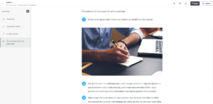 ispring space barre outils liste numerotee