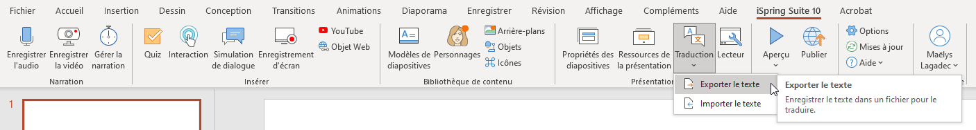 ispring_traduction_automatique_barre_ppt