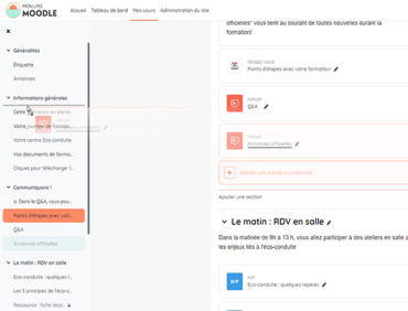 Moodle 4 : Modifiez les cours de votre plateforme avec fluidité