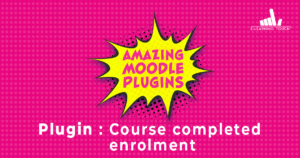 Visuel Lien Facebook Amazing Moodle Plugins course completed enrolment