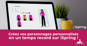 Visuel FB iSpring creation personnages
