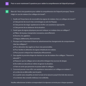 Capture conversation ChatGPT Q4