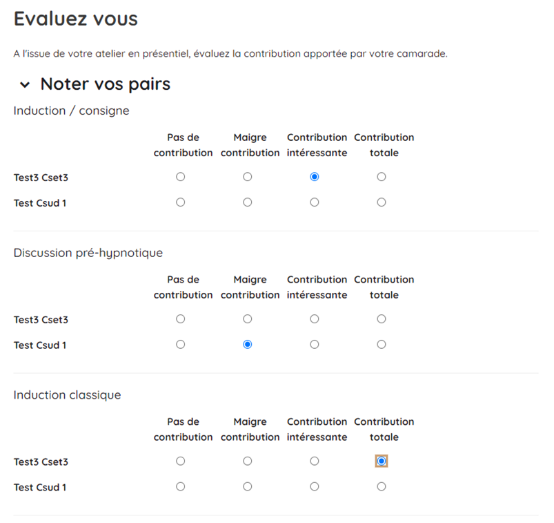 apercu evaluation par pairs plugin moodle