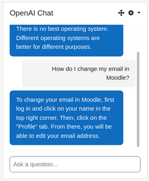 bloc discussion openai plugin moodle