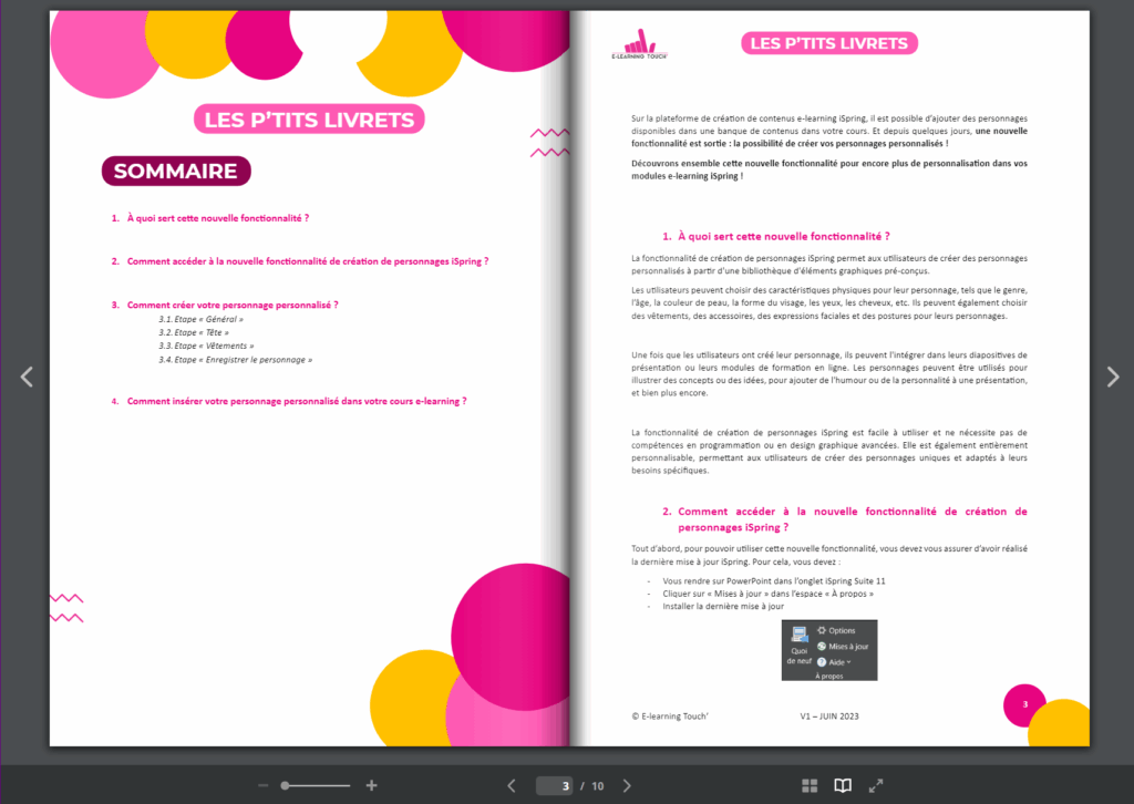 Tutoriel iSpring Flip - E-learning Touch'