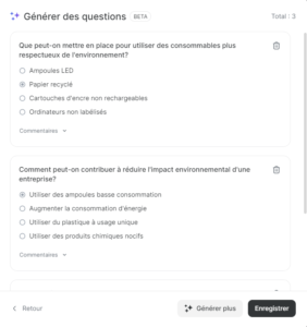 Generer questions apres chapitre proposition