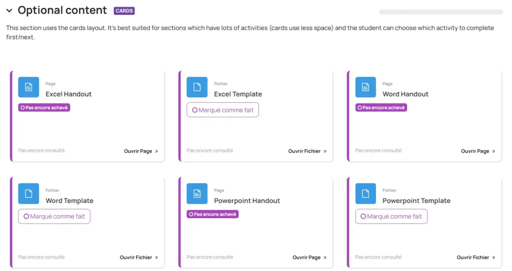 capture format cartes du plugin designer de moodle