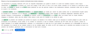 activite mark words h5p moodle