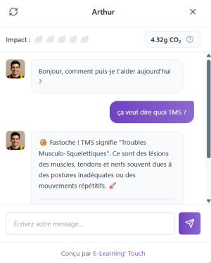 ChatBot E-learning Touch'